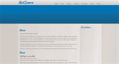 Desktop Screenshot of netsence.com